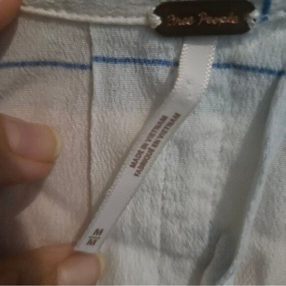 Free People Window To My Heart Button Up Blouse - Picture 5 of 7